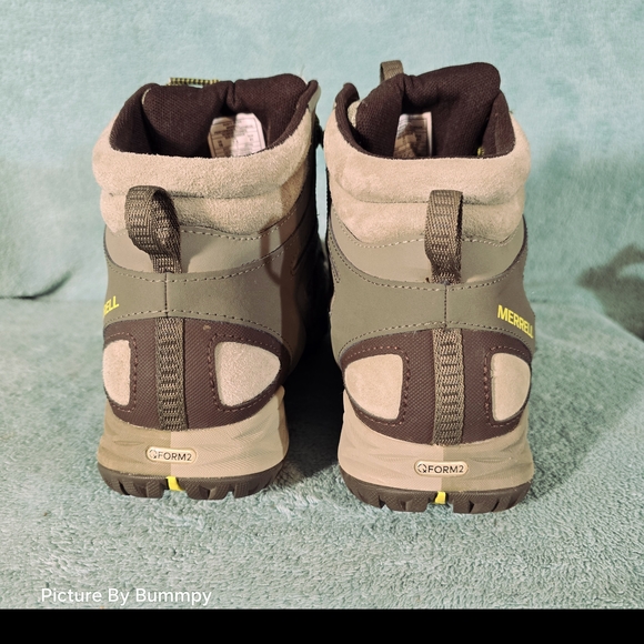 Merrell Women's Siren Sport Q2 Mid Waterproof hiking boot Dusty Olive Colorway - Picture 5 of 16